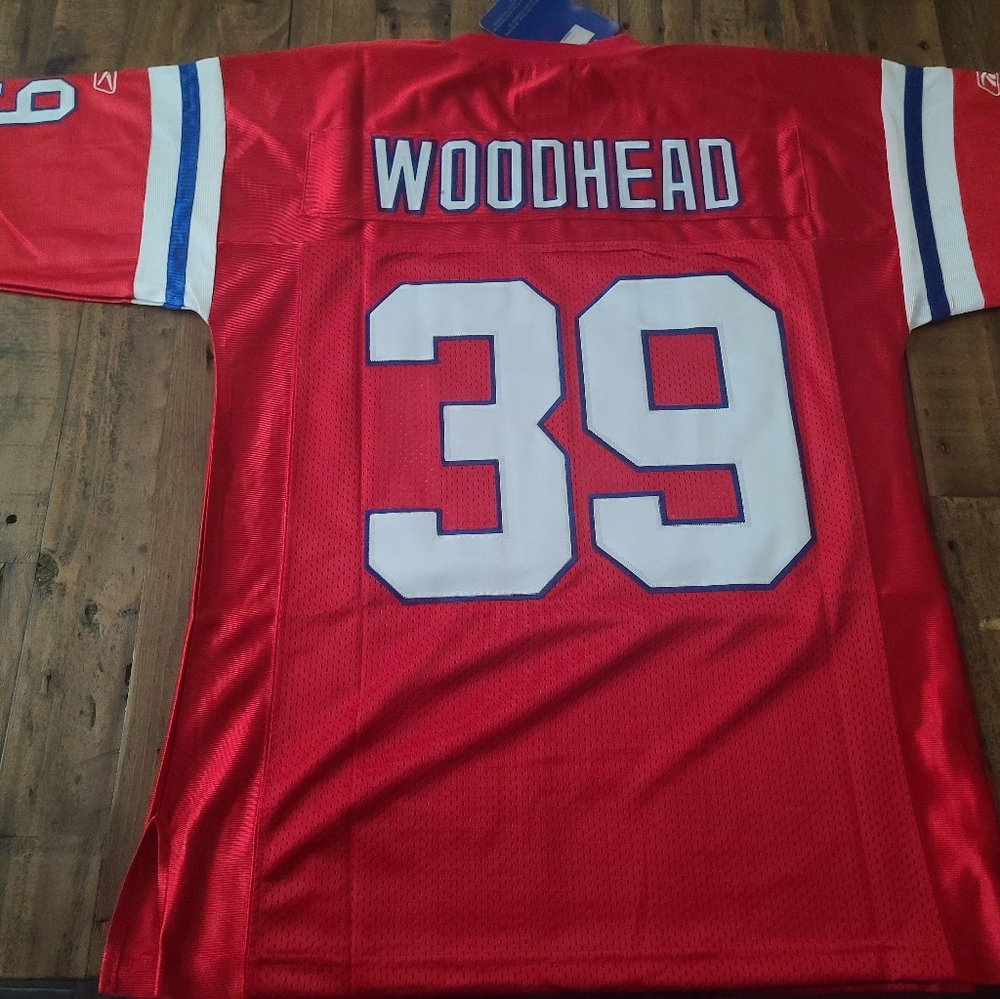 Woodhead New England Authentic Reebok Jersey
